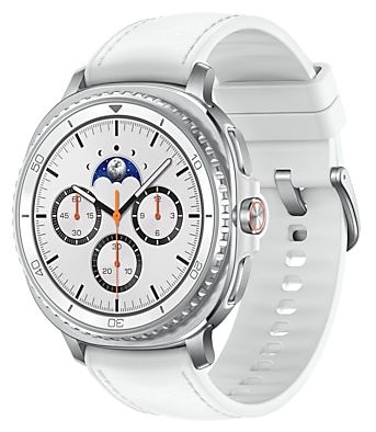 Digital 46 mm Smartwatch Rund IP68 40 h 327 ppi  Galaxy Watch8 Classic (Silber) 