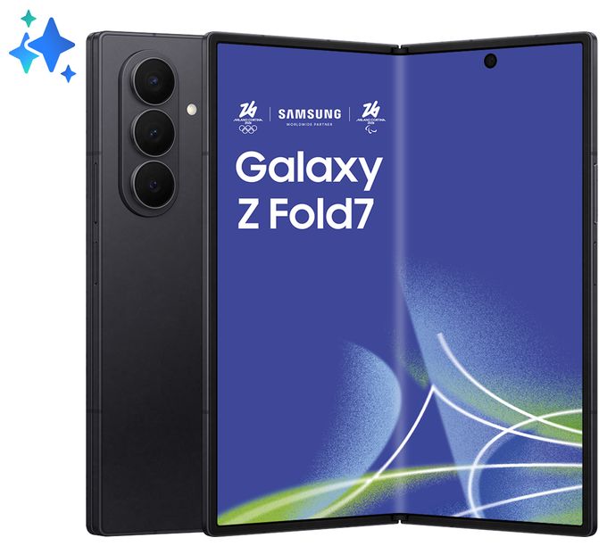 512 GB 5G Smartphone 20,3 cm (8 Zoll) Android 200 MP Dreifach Kamera WiFi 6E (Jetblack) Galaxy Z Fold7 