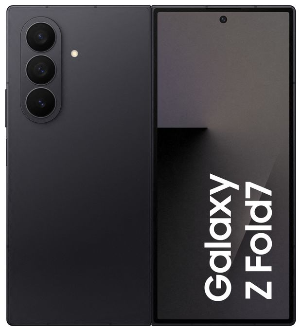 512 GB 5G Smartphone 20,3 cm (8 Zoll) 3,5 GHz Android 200 MP Dreifach Kamera Dual Sim WiFi 7 (Jetblack) Galaxy Z Fold7 
