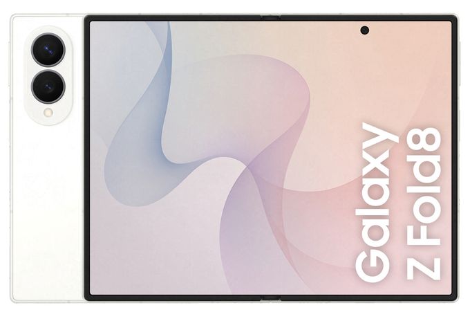 512 GB 5G Smartphone 19,3 cm (7.6 Zoll) Android 50 MP Dual Kamera Dual Sim WiFi 7  Galaxy Z Fold8 (Cremefarben) 