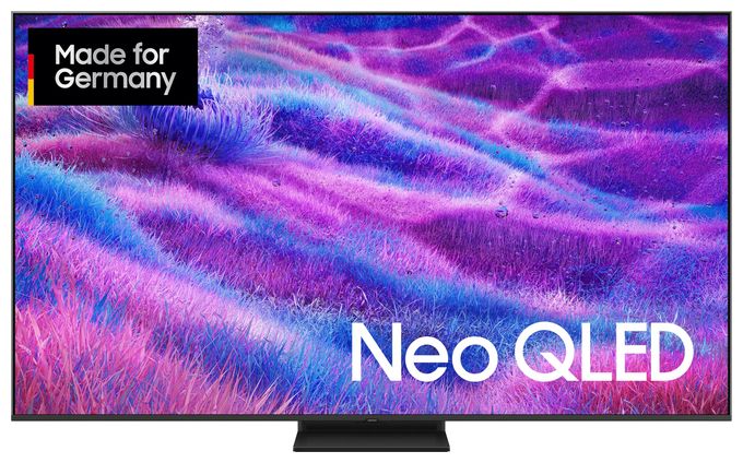 QLED 139,7 cm (55 Zoll) Fernseher 4K Ultra HD VESA 200 x 200 mm  GQ55QN80FAU (Karbon) 