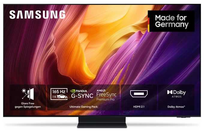 OLED 139,7 cm (55 Zoll) Fernseher 4K Ultra HD VESA 400 x 300 mm GQ55S95HFTXZG 