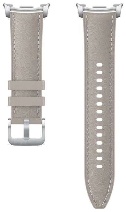 Armband S/M & M/L Samsung Galaxy Watch8 | Watch8 Classic  Hybrid Band (Graubraun) 