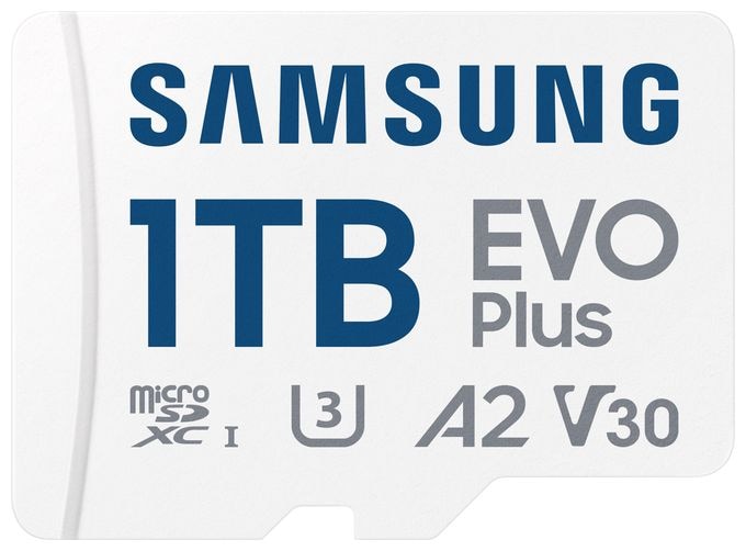MicroSDXC Speicherkarte 1 TB Class 3 (U3) MB-MC1T0S  Evo Plus (2024) 