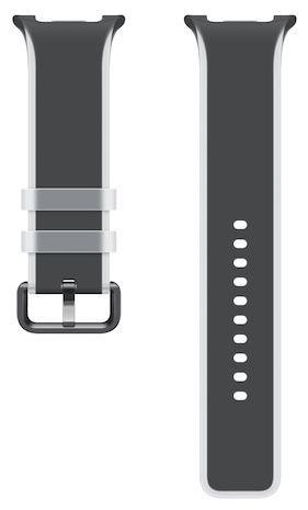 Armband M/L 50 mm Samsung Galaxy Watch9 (Watch8)  Misty Band (Schwarz) 
