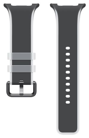 Armband S/M 50 mm Samsung Galaxy Watch9 (Watch8)  Misty Band (Schwarz) 