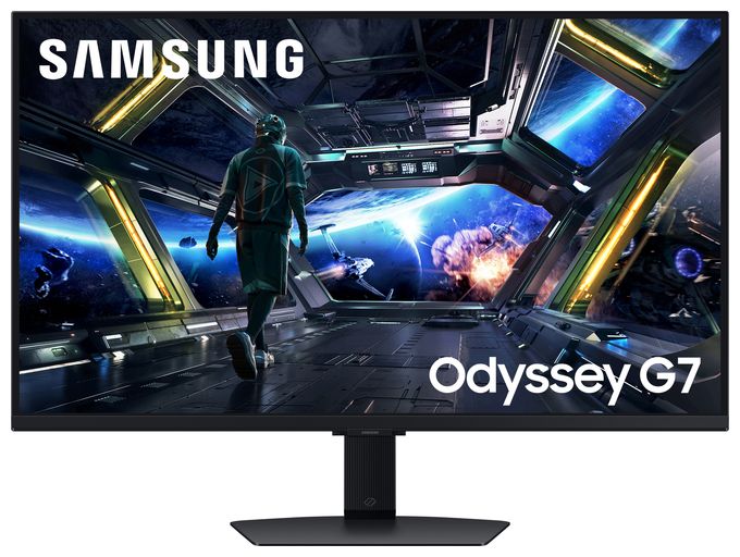 4K Ultra HD Monitor 81,3 cm (32 Zoll) 16:9 1 ms 350 cd/m²  Odyssey G7 S32DG702EU (Schwarz) 