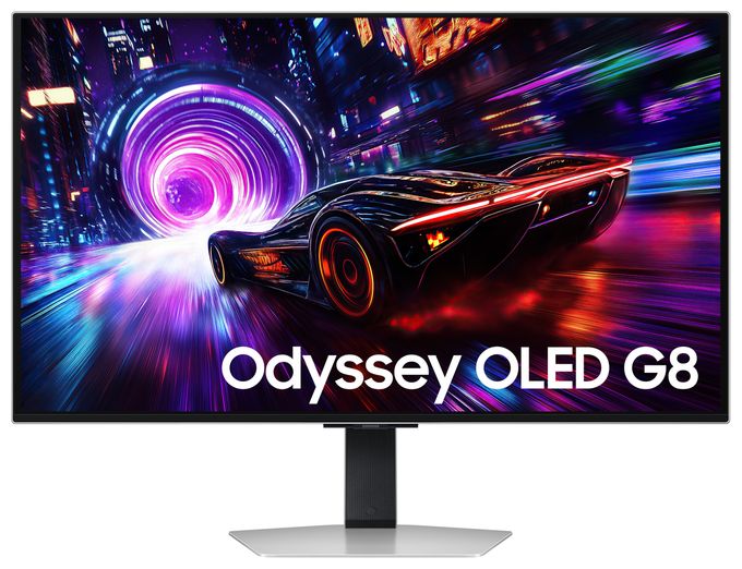4K Ultra HD Monitor 81,3 cm (32 Zoll) 16:9 0,03 ms 250 cd/m²  Odyssey LS32FG814SUXEN (Silber) 