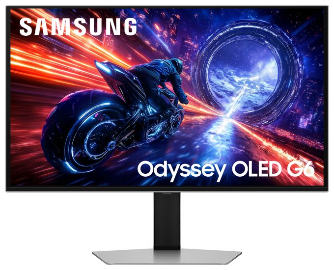 Quad HD Monitor 68,6 cm (27 Zoll) 16:9 0,03 ms 300 cd/m²  Odyssey S27FG602SU (Silber) 