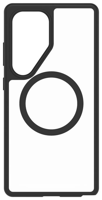 Cover für Samsung Galaxy S25+ (Schwarz, Transparent) Otterbox React Magnet Case 