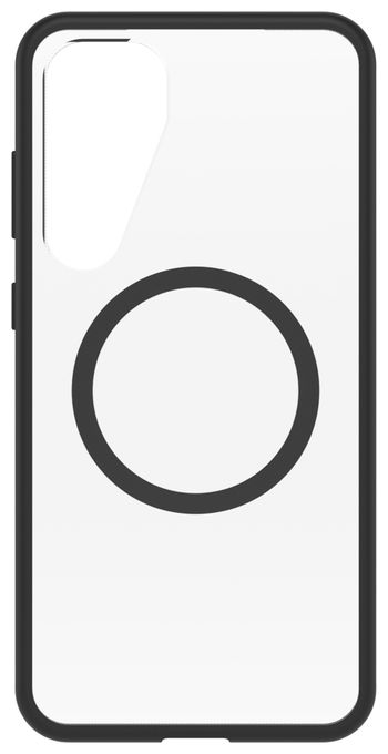 Cover für Samsung Galaxy S25+ (Schwarz, Transparent) OtterBox React Series Case 