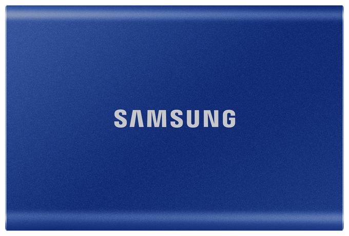 2 TB SSD  Portable SSD T7 (Blau) 