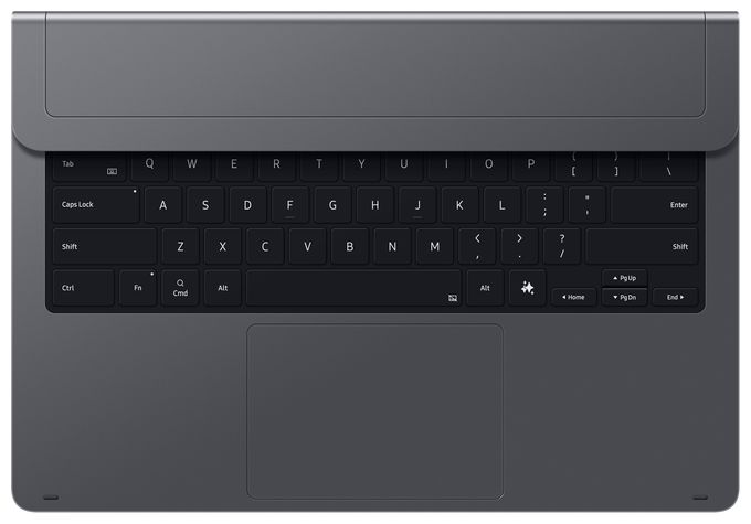für Samsung Galaxy Tab S11 Ultra  Pro Keyboard (Grau) 