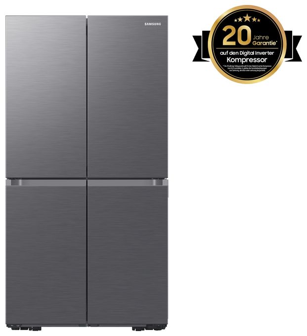 Side-by-Side Kühl-/ Gefrierkombination French Door 390 l / 259 l 362 kWh 1746 mm x 912 mm  RF59C700ES9 (Silber) 