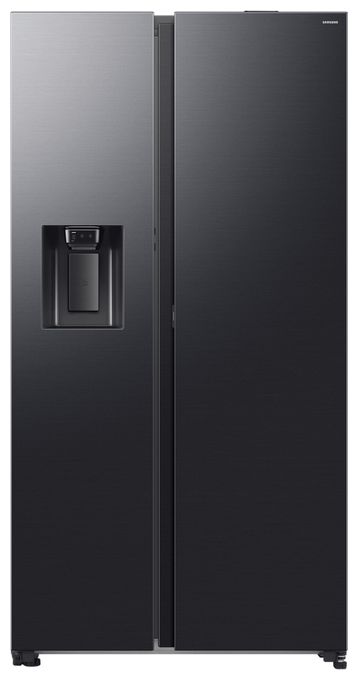 Side-by-Side Kühl-/ Gefrierkombination 409 l / 225 l 180 kWh 1780 mm x 912 mm  RS80F66KBF (Schwarz) 