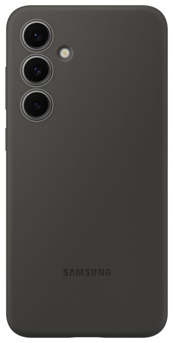 Cover für Samsung Galaxy S24 FE  Silicone Case (Schwarz) 