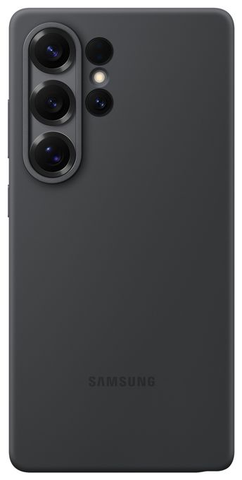 Cover für Samsung Galaxy S25 Ultra  Silicone Case (Schwarz) 