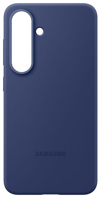Cover für Samsung Galaxy S25  Silicone Case (Blau) 