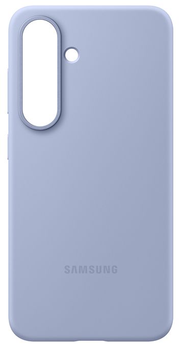 Cover für Samsung Galaxy S25  Silicone Case (Hellblau) 