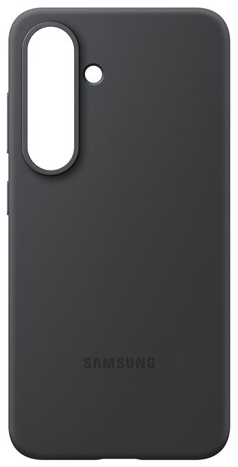 Cover für Samsung Galaxy S25  Silicone Case (Schwarz) 