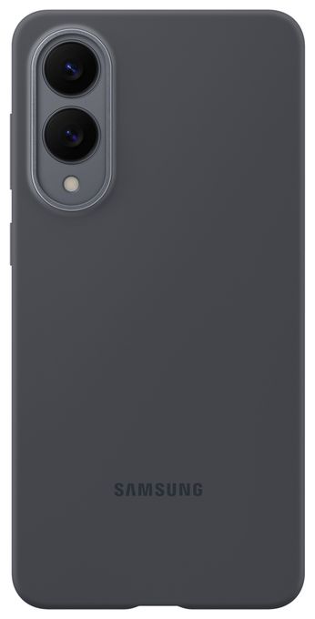 Cover für Samsung S25 Edge  Silicone Case (Schwarz) 