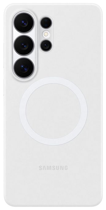 Cover für Samsung Samsung S26 Ultra  Silicone Magnet Case (Weiß) 