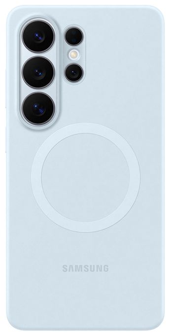 Cover für Samsung Samsung S26 Ultra  Silicone Magnet Case (Hellblau) 