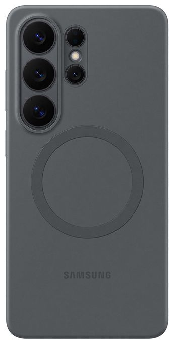 Cover für Samsung Samsung S26 Ultra  Silicone Magnet Case (Schwarz) 