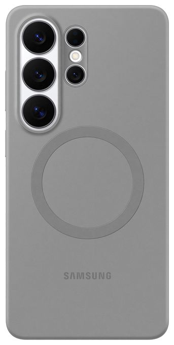 Cover für Samsung Samsung S26 Ultra  Silicone Magnet Case (Grau) 