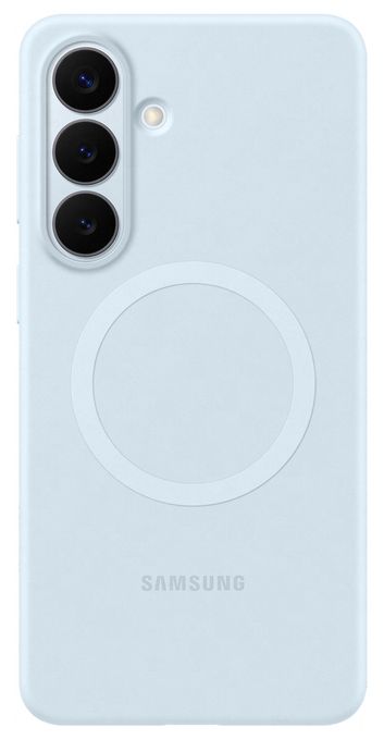 Cover für Samsung Samsung S26 Plus  Silicone Magnet Case (Hellblau) 