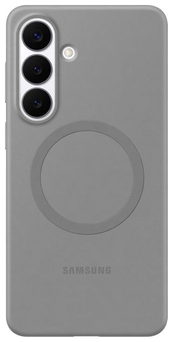 Cover für Samsung Samsung S26 Plus  Silicone Magnet Case (Grau) 