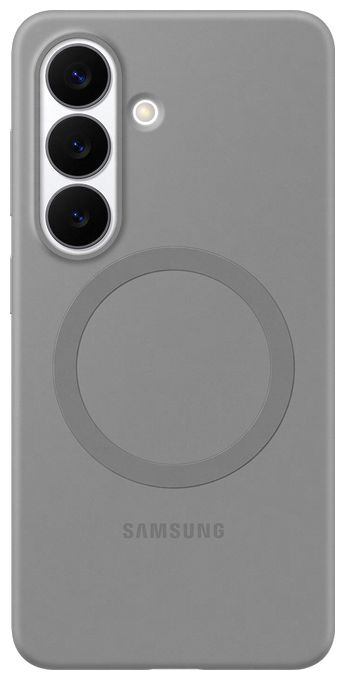 Cover für Samsung Samsung S26  Silicone Magnet Case (Grau) 