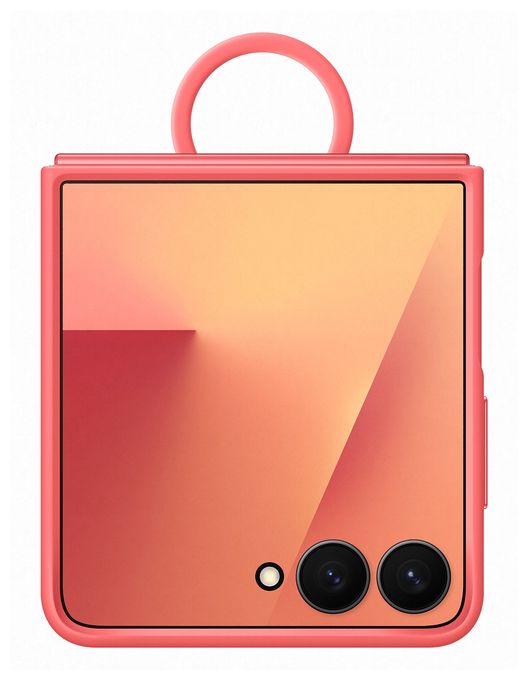 Cover für Samsung Samsung  Silicone Ring Case (Rot) 