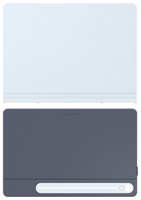 Folio für Samsung Galaxy Tab S9, Galaxy Tab S9 FE, Galaxy Tab S10 FE, Galaxy Tab S10 Lite bis 27,9 cm (11") Kratzresistent (Blau) Smart Book Cover 