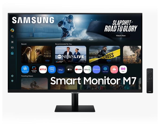4K Ultra HD Monitor 81,3 cm (32 Zoll) 16:9 4 ms 300 cd/m²  Smart Monitor M7 LS32FM700UU (Schwarz) 