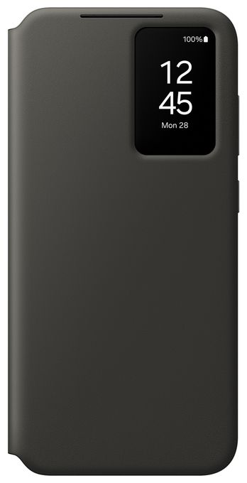 Geldbörsenhülle für Samsung Galaxy S24 FE  Smart View Wallet Case (Schwarz) 