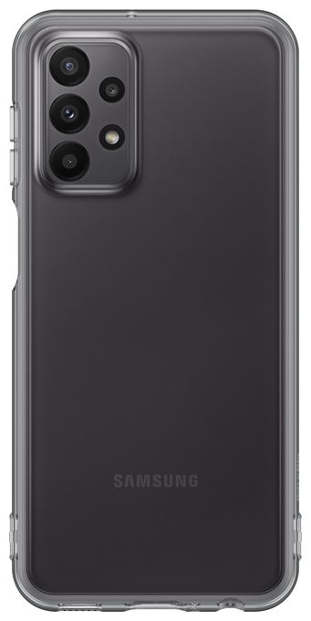 Cover für Samsung Galaxy A23  Soft Clear (Schwarz) 