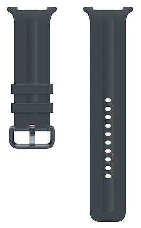 Armband M/L 50 mm Samsung Galaxy Watch9  Sport Band (Schwarz) 