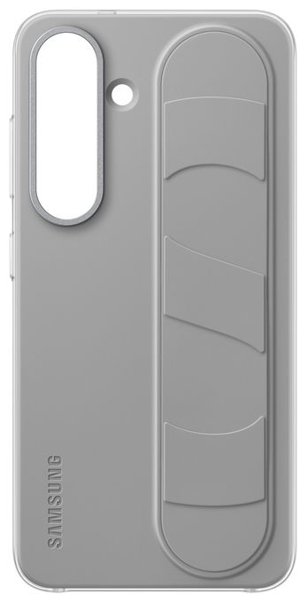 Cover für Samsung Galaxy S25  Standing Grip Case (Grau) 
