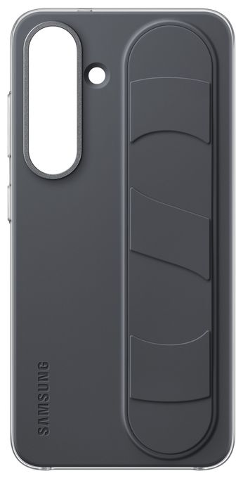Cover für Samsung Galaxy S25  Standing Grip Case (Schwarz) 