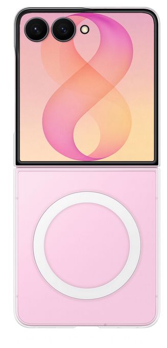 Cover für Samsung Z Flip8  Ultra Clear Magnet Case (Transparent) 