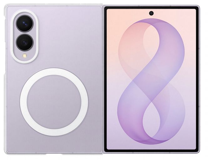 Cover für Samsung Şeffaf  Ultra Clear Magnet Case (Transparent) 