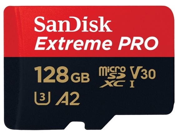 128GB Extreme Pro microSDXC 