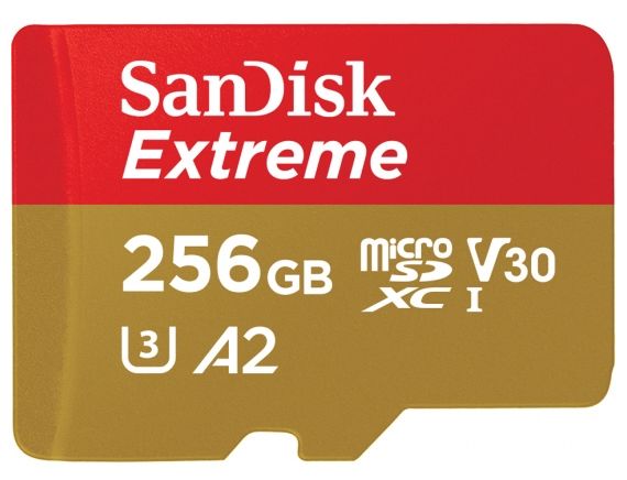 Extreme A2 MicroSDXC Speicherkarte 256 GB Class 3 (U3) 