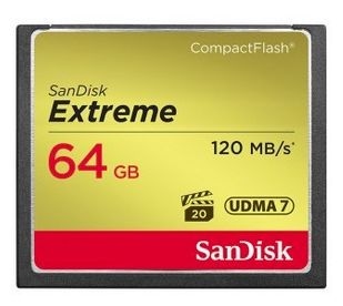 Kompaktflash Speicherkarte 64 GB Extreme 