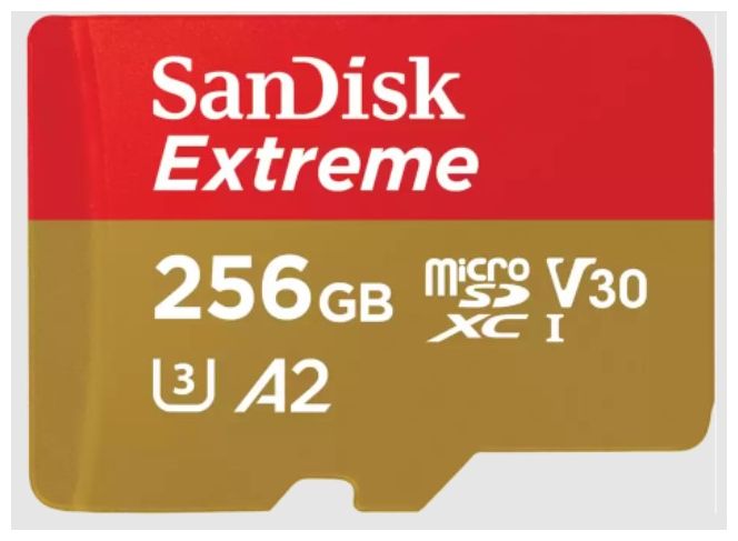 MicroSDXC Speicherkarte 256 GB Class 1 (U1) Klasse 3 Extreme A2 