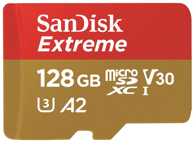 MicroSDXC Speicherkarte 128 GB Class 3 (U3) Extreme A2 