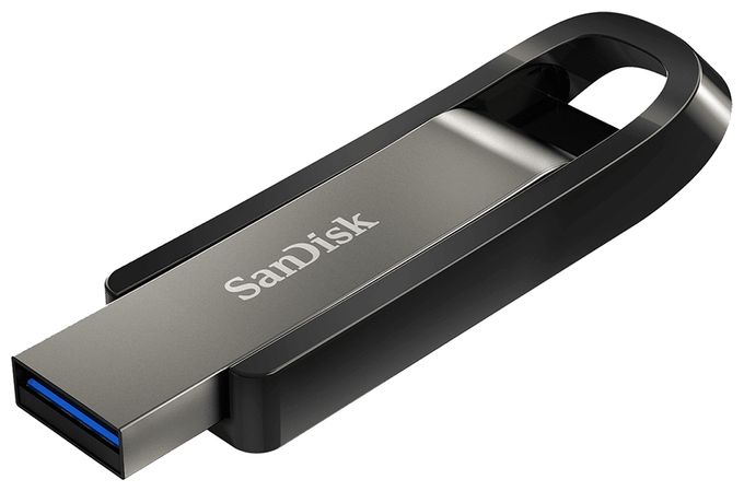 USB Typ-A Stick 256 GB  Extreme Go (Edelstahl) 