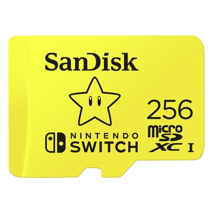 MicroSDXC Speicherkarte 256 GB Class 3 (U3) Klasse 10 Extreme Nintendo Switch 