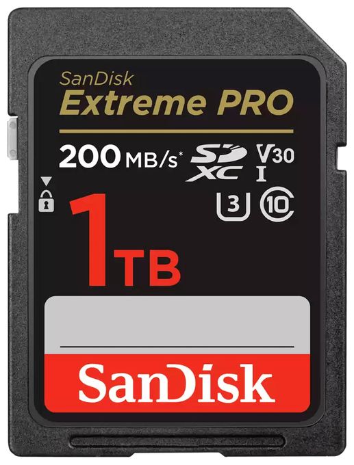 SDXC Speicherkarte 1 TB Class 3 (U3) Klasse 10 Extreme Pro 